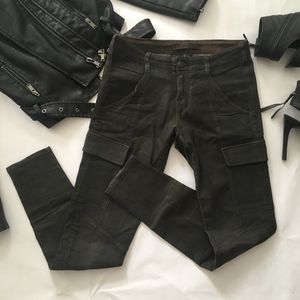 J Brand Houlihan Mocha Cargo Pants B-04